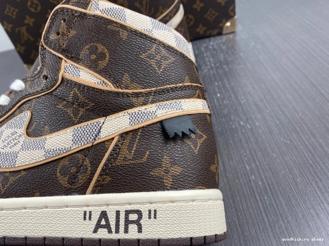 Cheap LV Air Jordan OFF-WHITE 1 x 0824